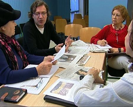 Imagen Un taller de prensa para mujeres