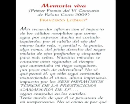 Imagen Concurso de relato sobre el encierro