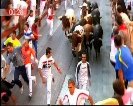 Imagen Rapidísimo y espectacular cuarto encierro