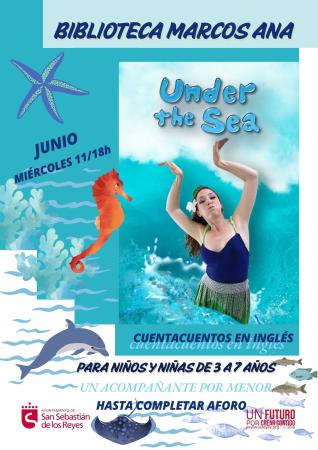 Cuentacuentos en inglés. Face2Face: Under the sea