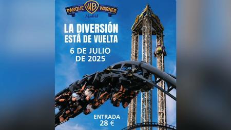 Imagen ¿Te vienes al Parque Warner el domingo 6 de julio por solo 28 euros?
