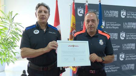 Imagen Policía Local y Protección Civil de San Sebastián de los Reyes reciben...