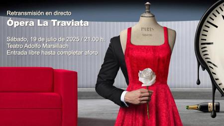 Imagen Ven al TAM a ver la retransmisión de La Traviata desde el Teatro Real