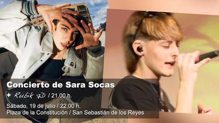 Imagen Música urbana: No te pierdas el concierto de Sara Socas (+ Rubik 7D)