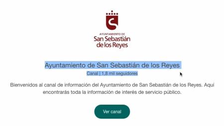 Imagen ¿Aún no tienes el canal de información de WhatsApp del Ayuntamiento de...