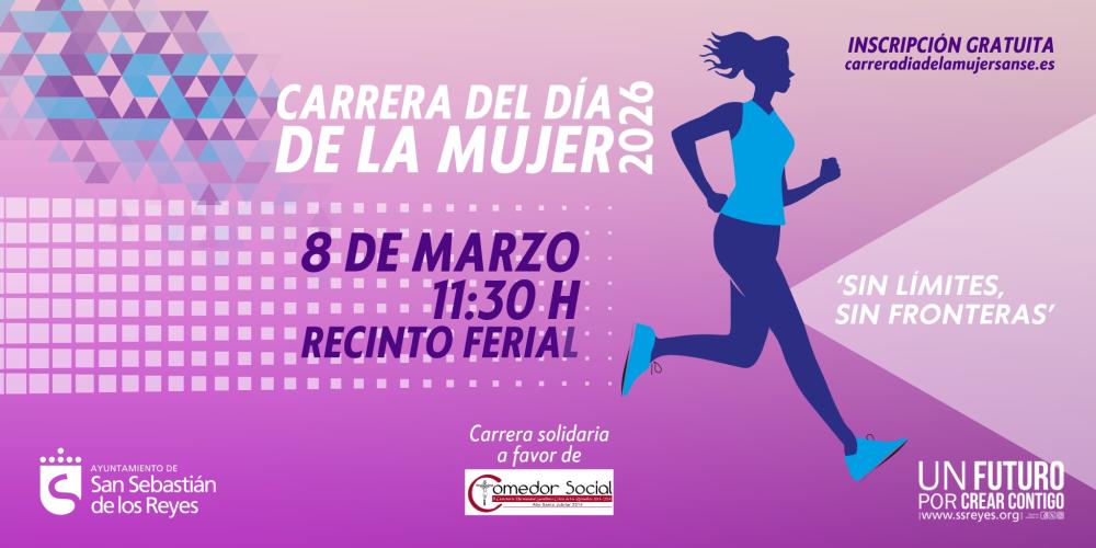 Imagen La carrera del Día de la Mujer se celebrará el 8 de marzo bajo el lema...