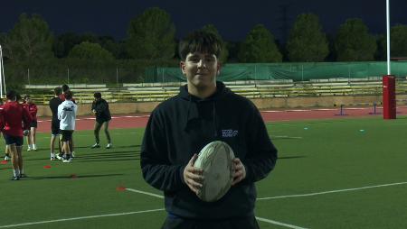 Imagen Así es Aday Centenera, del Sanse Scrum Rugby, campeón de España sub-16...
