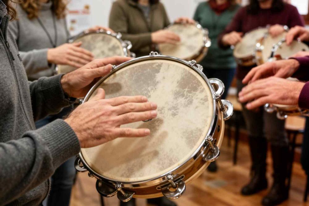 Imagen Nuestra ciudad oferta cursos monográficos de pandereta, danza folk y...