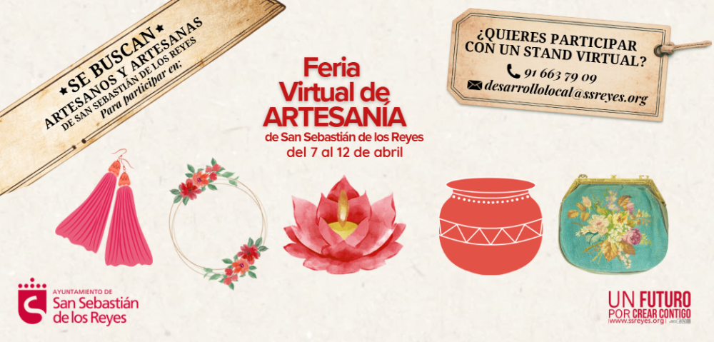 Imagen Nuestra ciudad organiza una Feria Virtual de Artesanía dentro del marco...