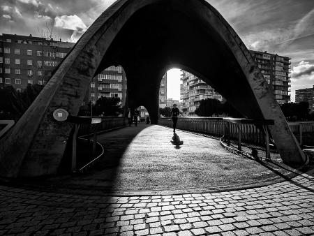 Imagen ‘Bajo el arco’, imagen ganadora del concurso social de la Agrupación...