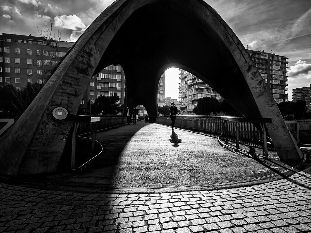 Imagen ‘Bajo el arco’, imagen ganadora del concurso social de la Agrupación...
