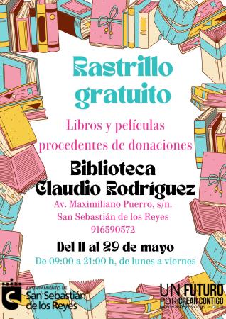 Cartel Rastrillo CR 2026